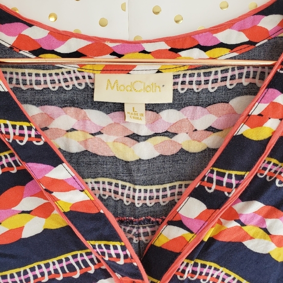 ModCloth Cafe au Doleil Sleeveless Top in Braids - Picture 4 of 7